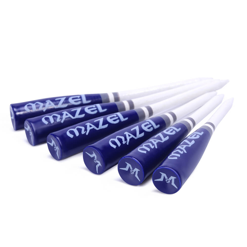 baseball bat shaped golf tees blue 2